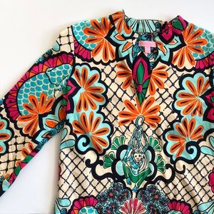 || LILY PULITZER || pullover side zip tunic